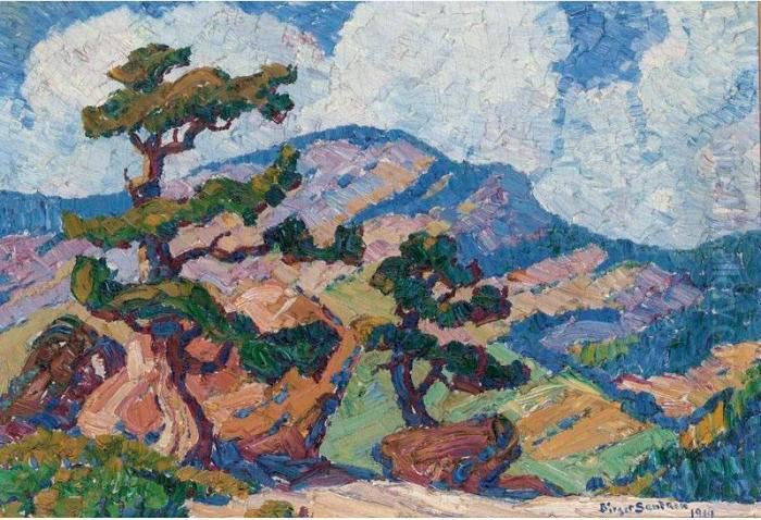 Landscape Oil Painting by Sven Birger Sandzen