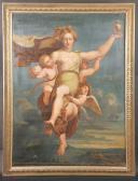 Psyche Returning From The Styx Oil Painting by Raphael (Raffaello Sanzio of Urbino)