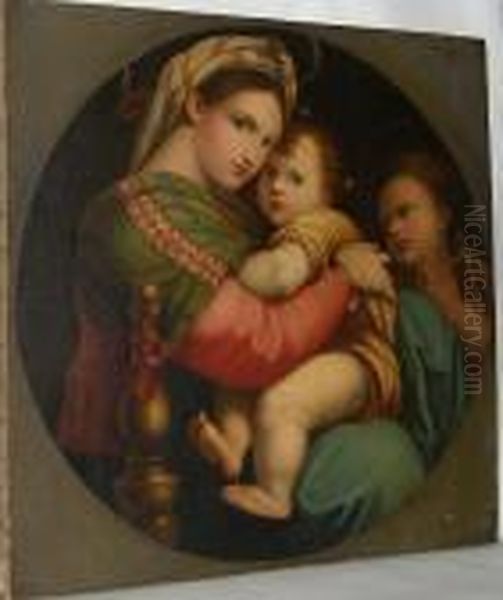 Madonna Della Sedia Oil Painting by Raphael
