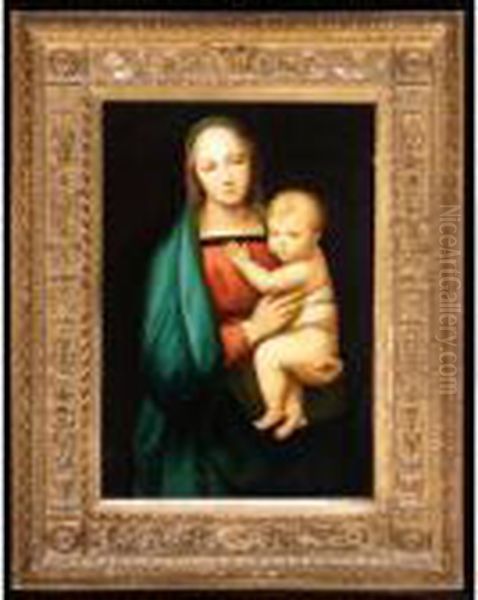 The Madonna Del Granduca Oil Painting by Raphael (Raffaello Sanzio of Urbino)