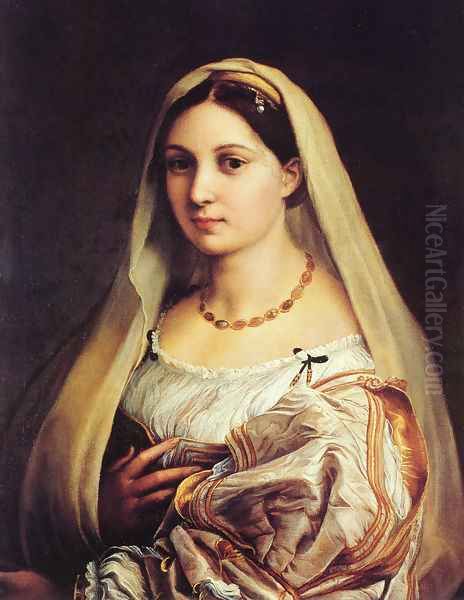 Donna Velata Oil Painting by Raphael