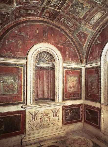 The 'Stufetta' of Cardinal Bibbiena Oil Painting by Raphael