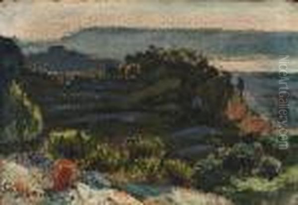 Paysage Oil Painting by Rene Seyssaud
