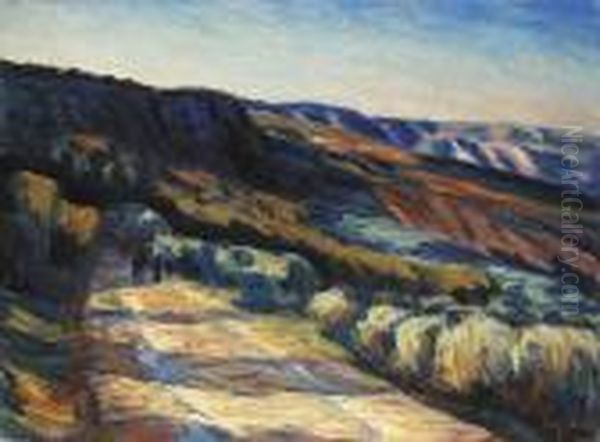 Le Chemin Oil Painting by Rene Seyssaud