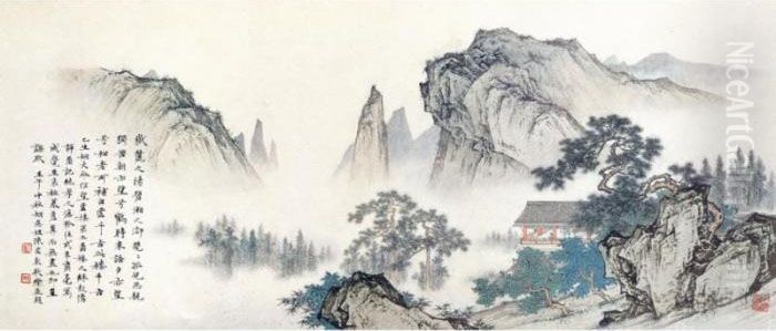 Cloudscape Oil Painting by Chen Shaomei