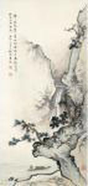 Rowing Skiff Oil Painting by Chen Shaomei