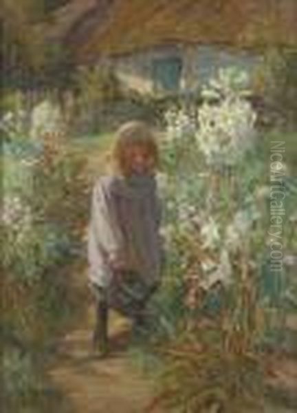 The Springtime Of Life Oil Painting by Dorothea Sharp