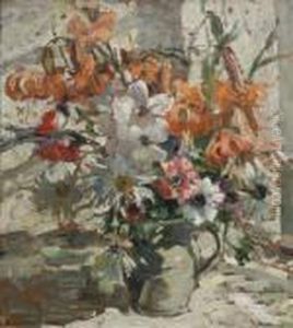 Flowers In A Jug.