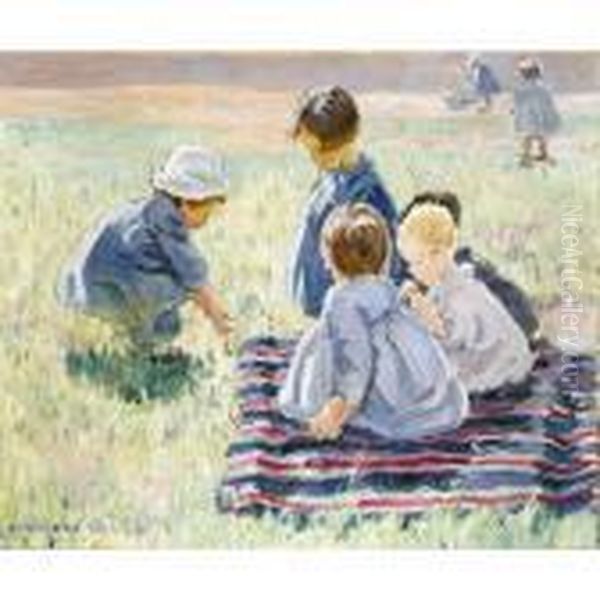 In The Park Oil Painting by Dorothea Sharp