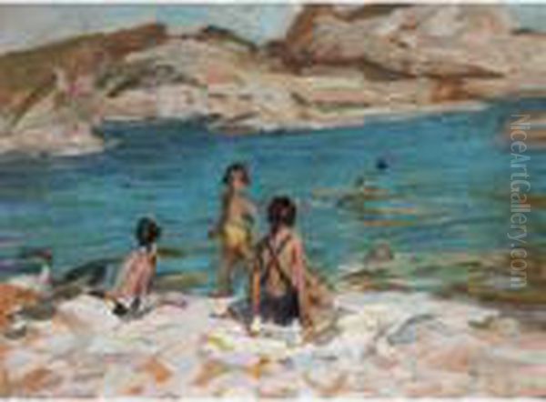 Cassis, France Oil Painting by Dorothea Sharp