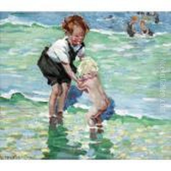 The Big Sea Oil Painting by Dorothea Sharp