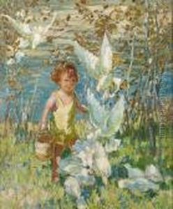 Child With Birds