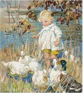 Feeding Ducks