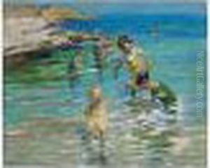 Children Bathing