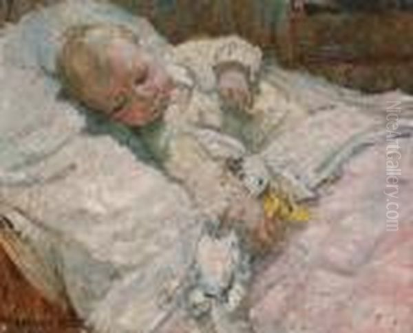 The White Rabbit Oil Painting by Dorothea Sharp