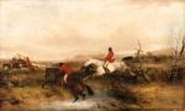 Full Cry Oil Painting by William Joseph Shayer