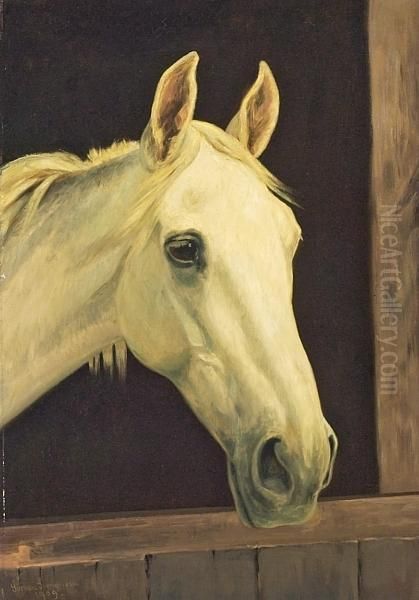Kasak Oil Painting by Simon Simonson