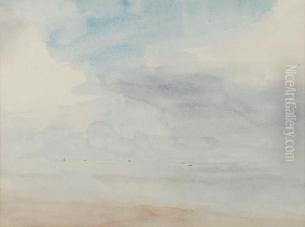 Walmer 1934 Oil Painting by Philip Wilson Steer