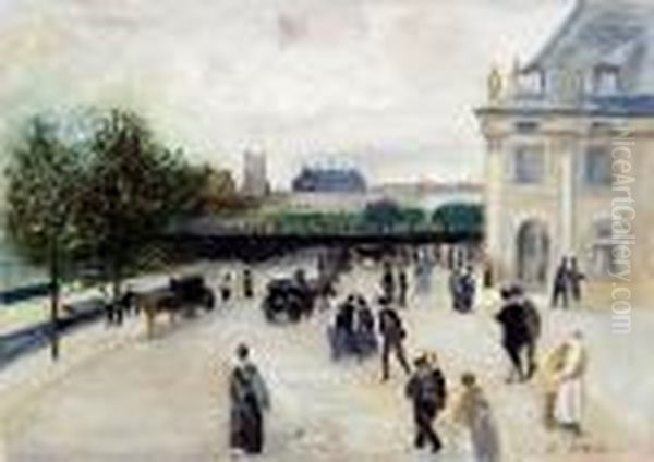 Vedutist Ende Oil Painting by Georges Stein