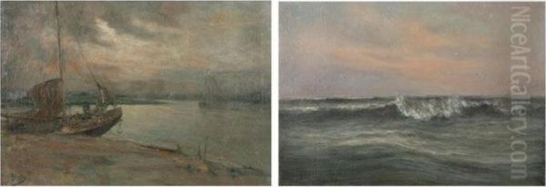 Marine Oil Painting by Romain Steppe