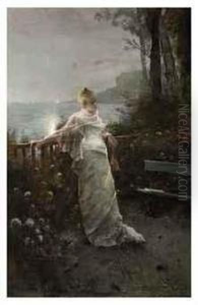 La Reverie Oil Painting by Aime Stevens