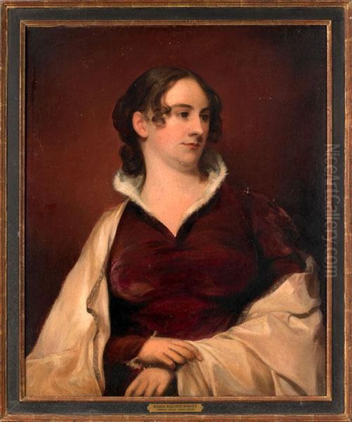Portrait Of Maria Ralston Dorsey Oil Painting by Thomas Sully