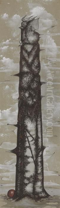 Sans Titre Oil Painting by Yves Tanguy