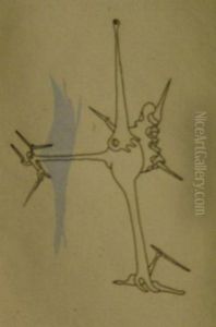 Two Color Etchings With Aquatint.