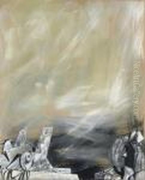 Hekla Oil Painting by Yves Tanguy