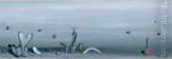 Sans Titre Oil Painting by Yves Tanguy