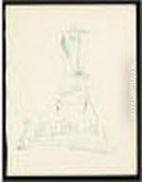 La Grande Pelleteuse Oil Painting by Yves Tanguy
