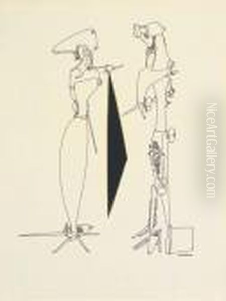 Le Grand Passage Oil Painting by Yves Tanguy