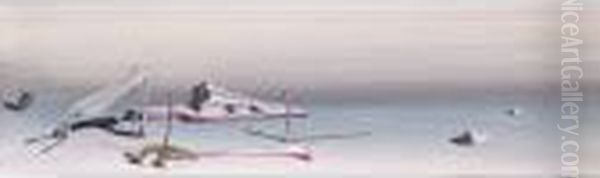 Sans Titre Oil Painting by Yves Tanguy