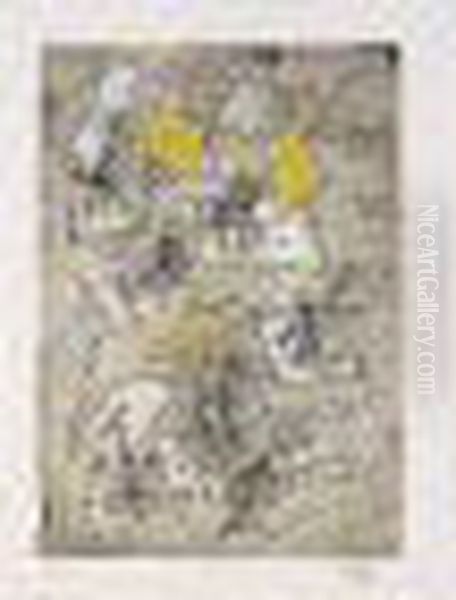 Rhabdomancie (wittrock 13) Oil Painting by Yves Tanguy