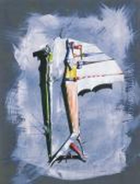 Elle Fut Douce Oil Painting by Yves Tanguy