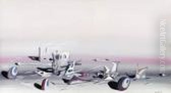 Sans Titre Oil Painting by Yves Tanguy