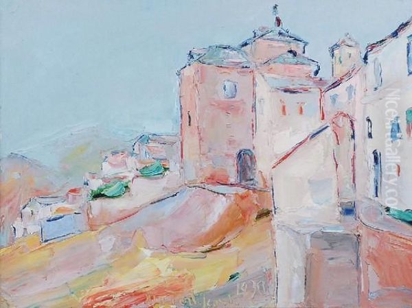 Pejzaz Oil Painting by Wlodzimierz Terlikowski