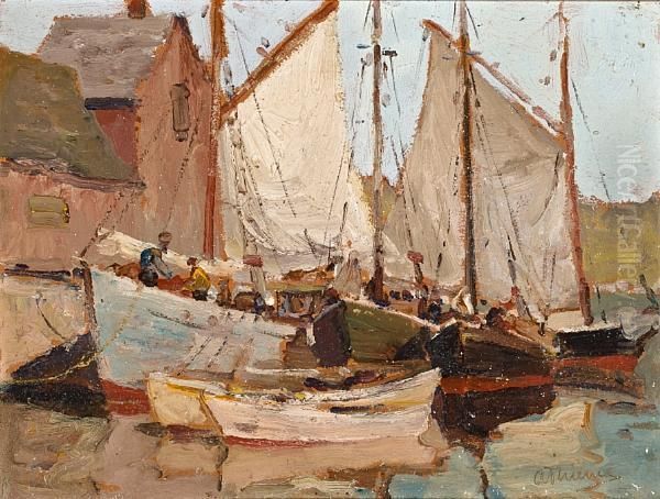 Drying Sales Oil Painting by Anthony Thieme