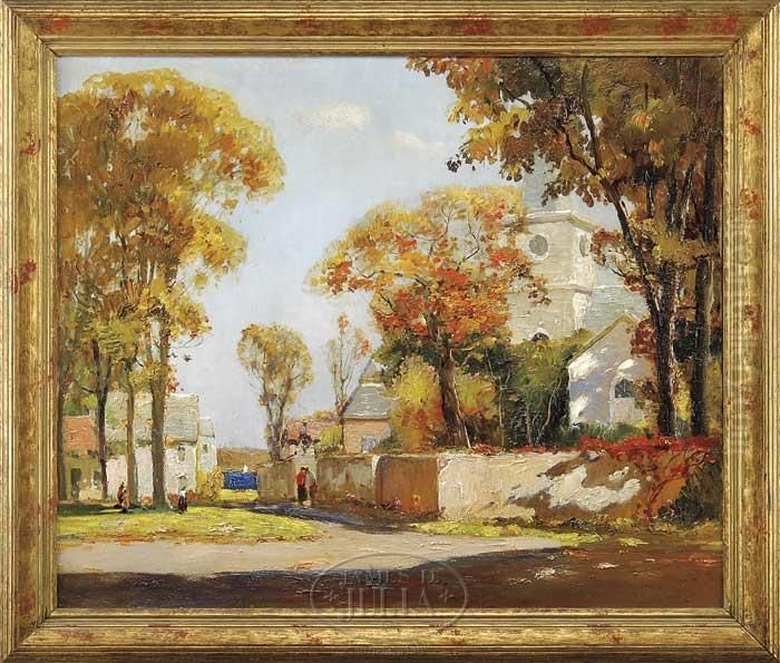Newcastle, Delaware Oil Painting by Anthony Thieme