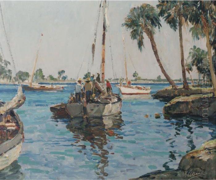 Going Out Oil Painting by Anthony Thieme