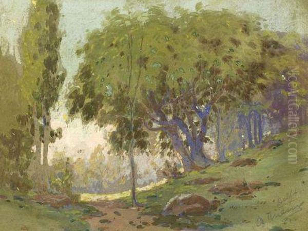 Delft Oil Painting by Anthony Thieme