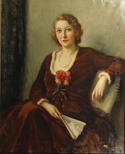 Dame Elegante Assise