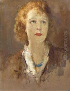 Girl With A Blue Necklace