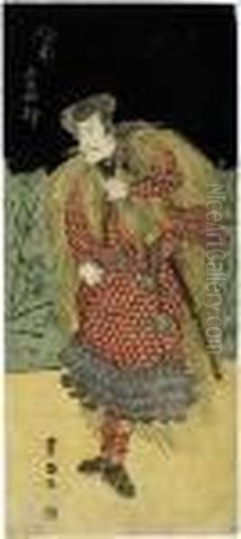 Matsumoto Koshiro, The Kabuki Actor Oil Painting by Toyokuni