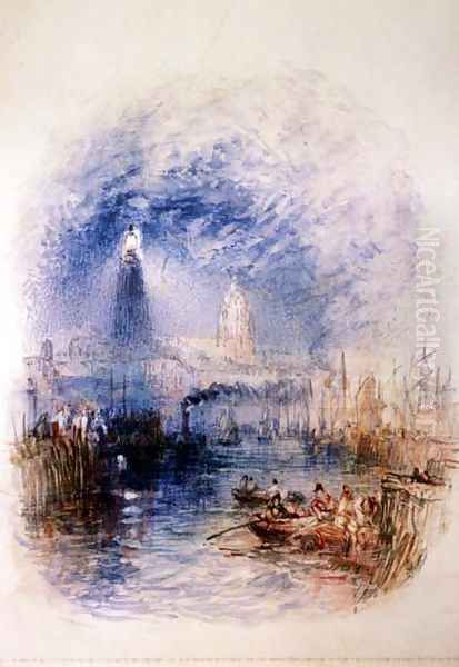 Calais Oil Painting by Joseph Mallord William Turner