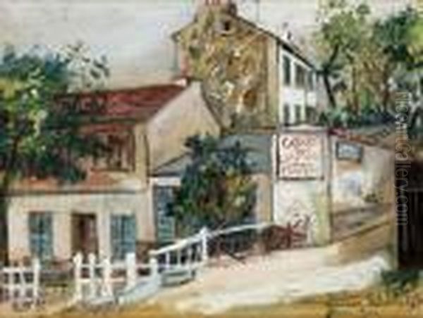 Le Lapin Agile Oil Painting by Maurice Utrillo