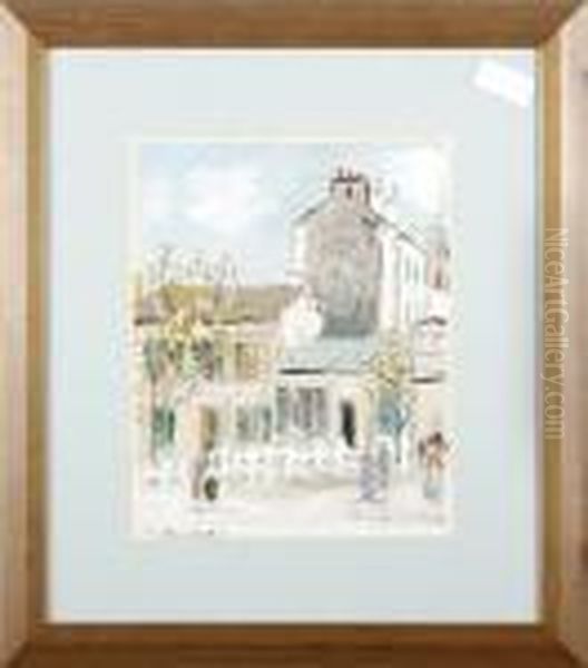 Le Lapin Agile Oil Painting by Maurice Utrillo