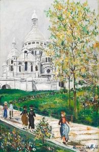 Sacre Cur De Montmartre Et Squaresaint-pierre