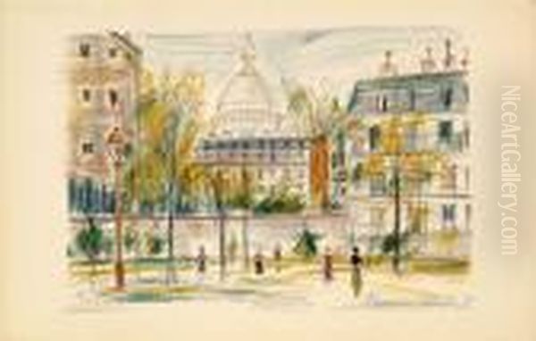 Le Sacre Coeur Oil Painting by Maurice Utrillo