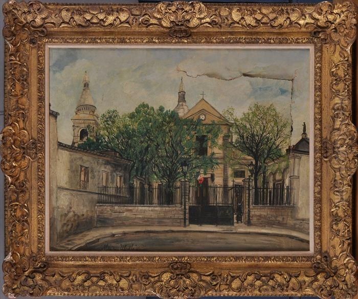 Sacre Coeur Oil Painting by Maurice Utrillo